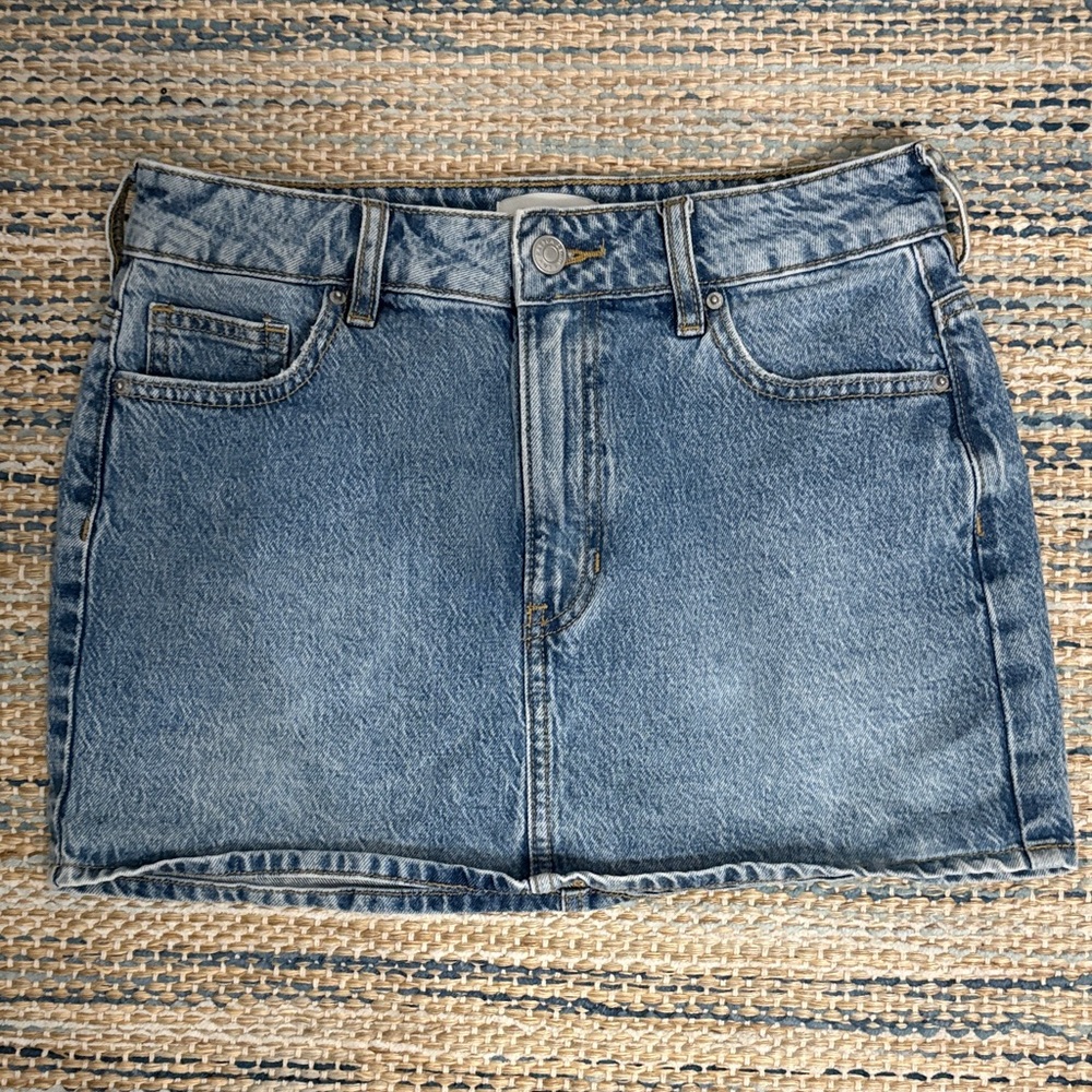 PacSun Classic Blue Denim Skirt